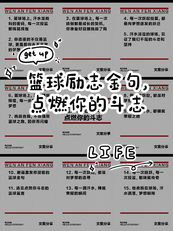 篮球训练激励孩子的话术